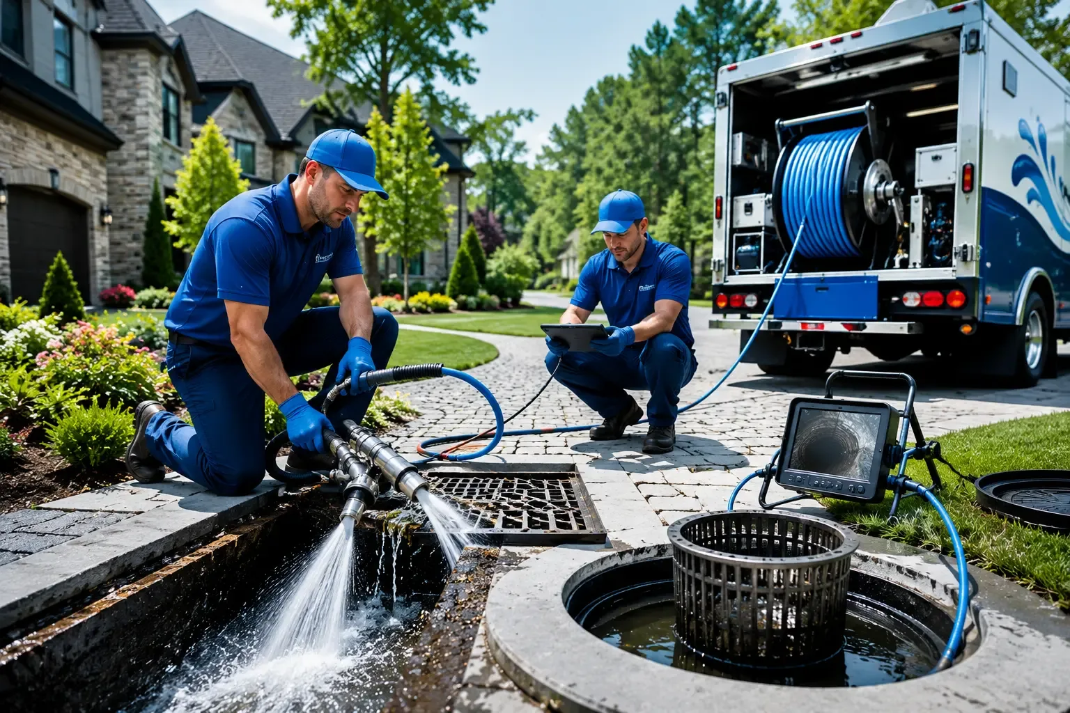 Local outdoor drain cleaning professionals in Mystic, IA